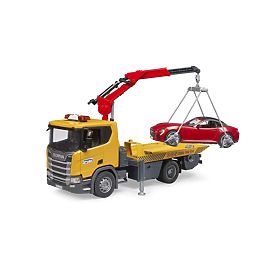 Bruder Scania Super 560R remorcare cu mașină, Bruder