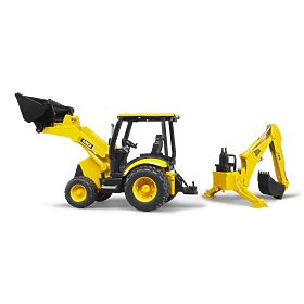 Bruder Tractor JCB MIDI încărcător frontal cu excavator