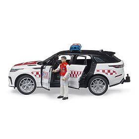 Vehicul medical de salvare Bruder Range Rover Velar cu șofer