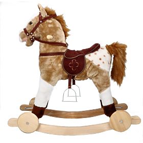 Cal de legăn Mustang cu roți
