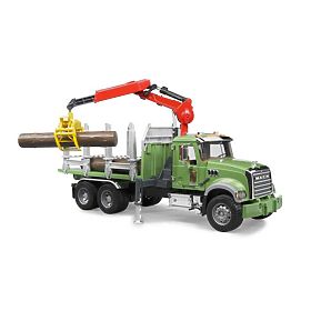 Camion Bruder MACK Granit transportor de lemn, Bruder