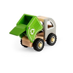 Camion de reciclare din lemn