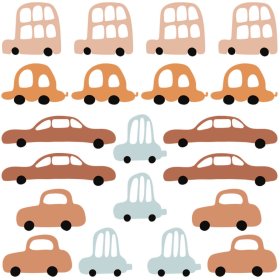 Set autocolante de perete - Mașini