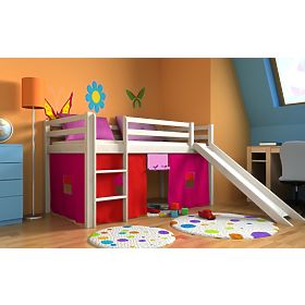 Casa din stofa pentru pat inaltat 180x80cm - diverse culori