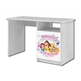 Masă de birou pentru copii - Prințese Disney - decor pin norvegian, BabyBoo, Princess