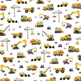 Cearșaf de bumbac - utilaje de construcții