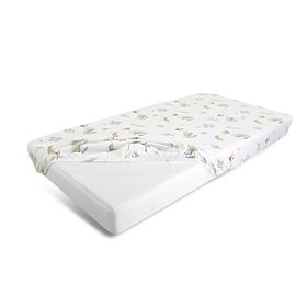 Cearșaf din bumbac cu elastic - Gâsculițe (120x60 cm)