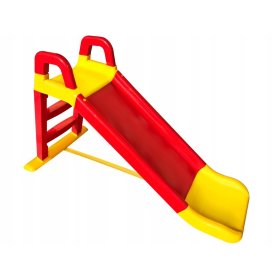 Diapozitiv pentru copii Happy 140 cm - roșu-galben, Mabel