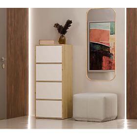 Comodă ALMA Front ALB Corp DUB ARTISAN