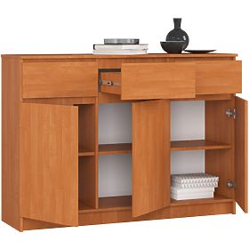 COMODĂ K140 3D 3SZ CLP PK ALUN