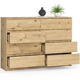 COMODĂ K140 8SZ CLP STEJAR ARTISAN