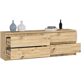 COMODĂ K160 4SZ CLP PK STEJAR ARTISAN