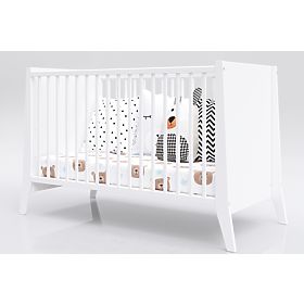 Pătuț pentru copii Cosmo 120x60 - alb