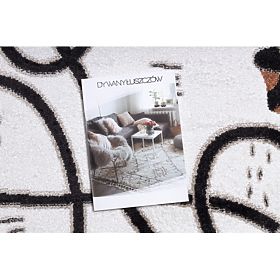 Covor FUN Game pentru copii, de joacă, lama crem, F.H.Kabis