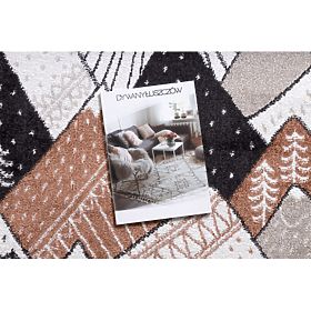 Covor FUN Tops pentru copii, munți, crem