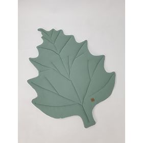 Covoraș de joacă din bumbac Leaf - verde, TOLO