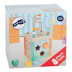 Cub mic Foot Motor în culori pastelate