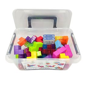 Cuburi magnetice Magic Magnetic Cubes, 56 elemente