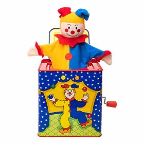 Cutie muzicală Schylling cu Jack-in-the-box