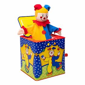 Cutie muzicală Schylling cu Jack-in-the-box