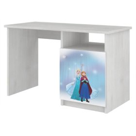 Masă de birou pentru copii - Regatul de gheaţă - decor pin norvegian, BabyBoo, Frozen