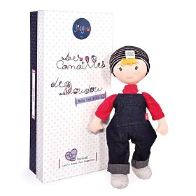 Doudou Jolijou Păpușa Faustin 36 cm, Doudou Jolijou Paris