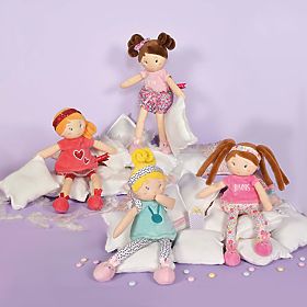 Doudou Jolijou Păpușa LES PIPELLETTES 25 cm 1 buc, Doudou Jolijou Paris
