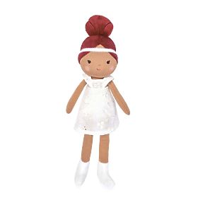Doudou Jolijou Păpușa Mae 25 cm albă, Doudou Jolijou Paris