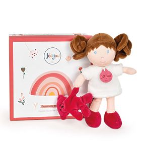 Doudou Jolijou Păpușa Miss Blanche 21 cm, Doudou Jolijou Paris
