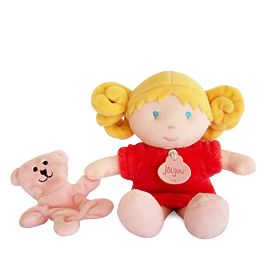 Doudou Jolijou Păpușa Miss Coral 21 cm, Doudou Jolijou Paris