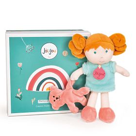 Doudou Jolijou Păpușa Miss Mint 21 cm, Doudou Jolijou Paris
