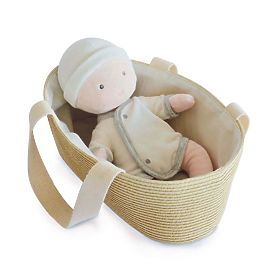Doudou Jolijou Păpușa Pol în geantă pentru cărucior 28 cm, Doudou Jolijou Paris