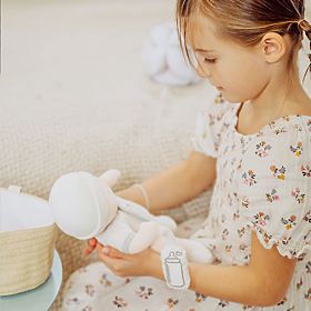 Doudou Jolijou Păpușa Pol în geantă pentru cărucior 28 cm