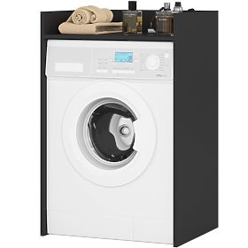 DULAP PENTRU MAȘINĂ DE SPĂLAT FIN NEGRU