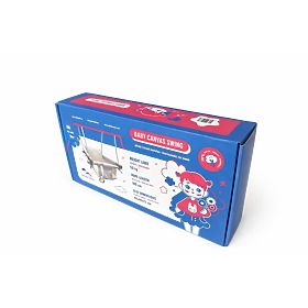 2Kids Toys Leagăn pentru copii din material textil 100% bumbac bej