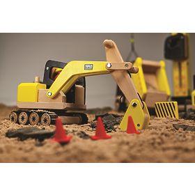 Excavator din lemn Tidlo cu cupă, Tidlo