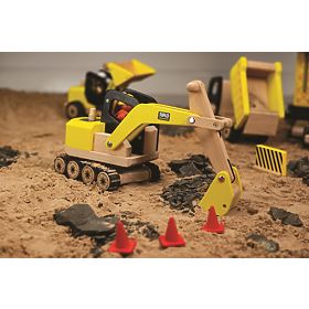 Excavator din lemn Tidlo cu cupă