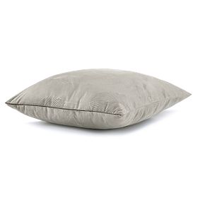 Față de pernă decorativă PEACOCK culoare cappuccino cu motiv animal embosat în stil glamour