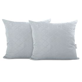 Husa decorativă pentru pernă RESTILO AXEL gri stil clasic material microfibră 50x60