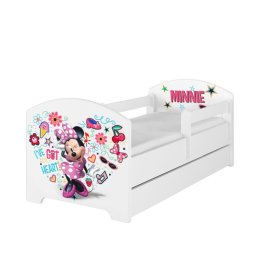 Pătuț Minnie Mouse - Am inimă, BabyBoo, Minnie Mouse