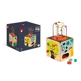 Janod Multifunctional Active Cube cu labirint motor - mare