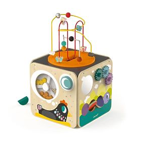 Janod Multifunctional Active Cube cu labirint motor - mare