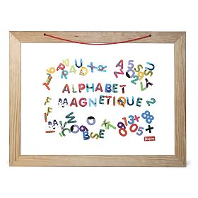 Jeujura Tablă de perete multifuncțională din lemn 58x45 cm