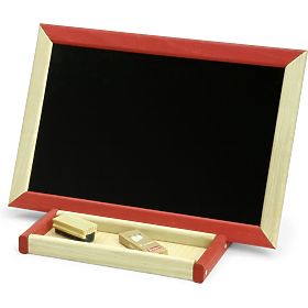 Jeujura Tablă multifuncțională de masă din lemn 44x30 cm cu accesorii