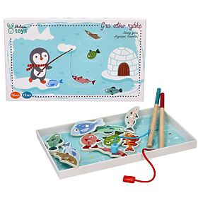 Joc magnetic Pinguin la pescuit
