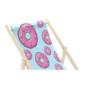 Scaun de plajă Pink Donuts, Chill Outdoor