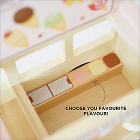 Le Toy Van Mașină de înghețată design nou