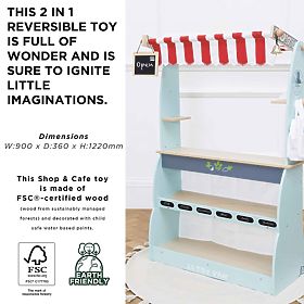 Le Toy Van Stand de vânzare 2 în 1 Honeybake