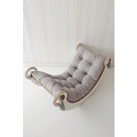 Leagăn din lemn Montessori S - alb, baby wood