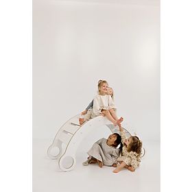 Leagăn Montessori din lemn XL - alb, baby wood